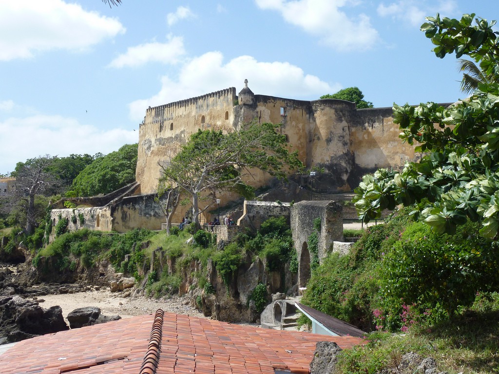 Fort Jesus in Mombasa , old historic structure